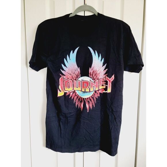 Journey & The Doobie Brothers Band Concert 2016 Tour Women's Black T-Shirt Sz M - Picture 1 of 6